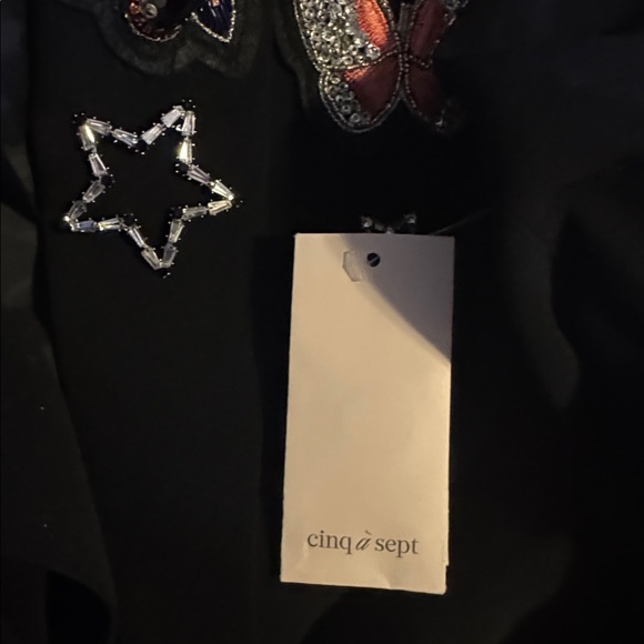 Cinq a Sept Kylie Butterfly Embellished Blazer - Picture 12 of 12